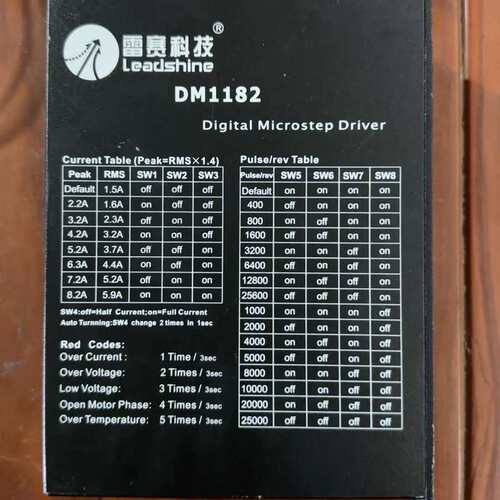 议价雷赛DM1182步进电机驱动器，拆机件，实物拍摄，成色还可以