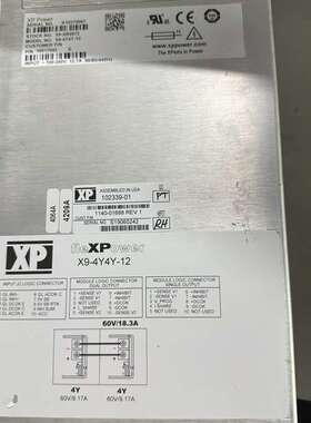议价XP Power X9-4Y4Y-12电源模块，美国原装，拆