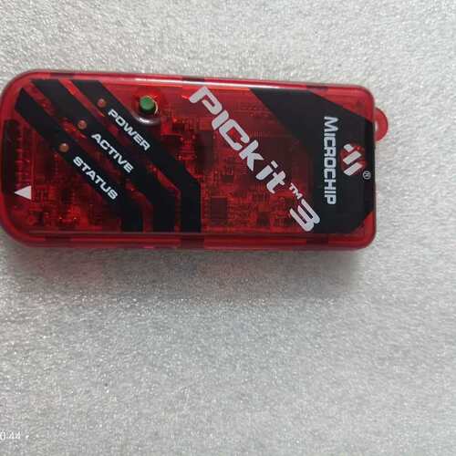 议价美国Microchip原装Pickit3仿真器，红色外壳，实