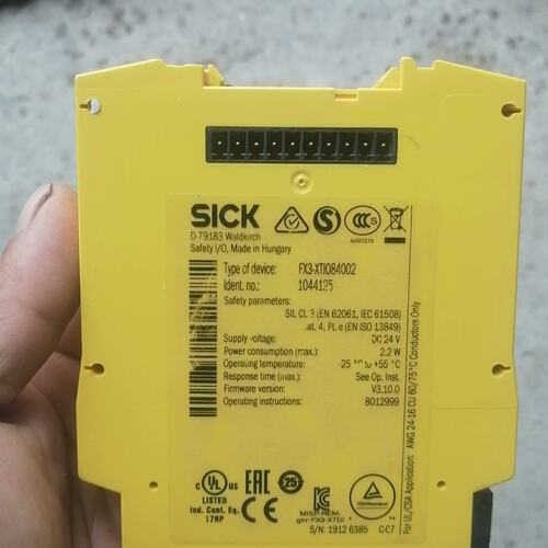 议价SICK西克安全继电器 FX3-XTIO84002，匈牙利原