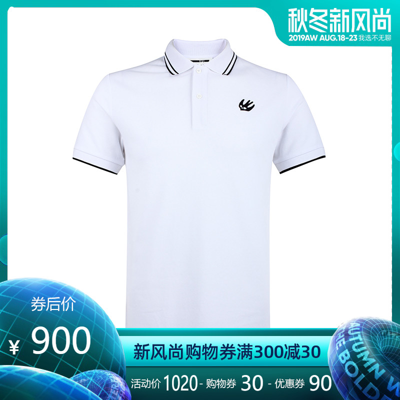 ÕýÆ·McQ Alexander McQueen/ÂóÀ¥ÄÐ×°Ñà×ÓÐÝÏжÌÐäÄÐÊ¿POLOÉÀSS