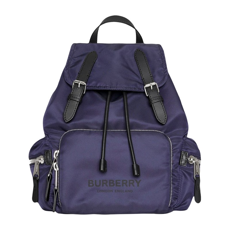 正品BURBERRY/巴宝莉背包男士新款字母LOGO双肩旅行包休闲男包GK