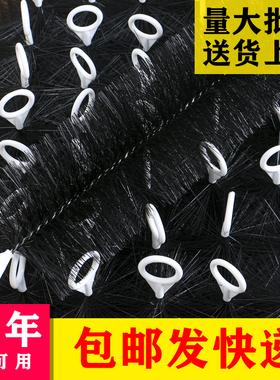 鱼池过滤毛刷锦鲤池水族箱底滤高密度养殖池塘不锈钢孵化过滤材料