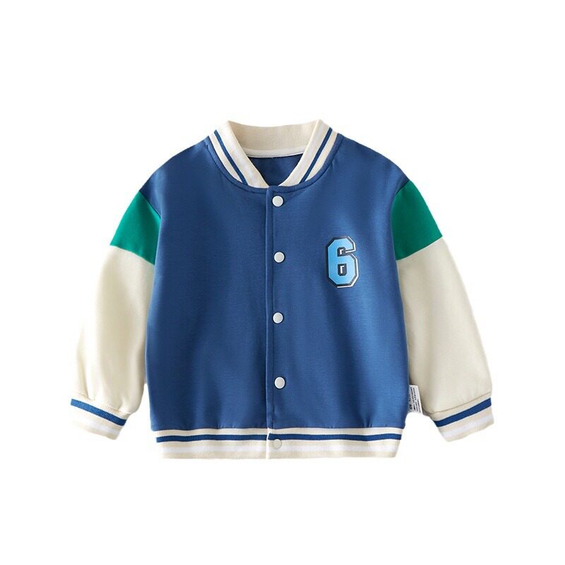 学院风儿童春秋装外套女童棒球服男童开衫上衣潮童夹克宝宝衣服