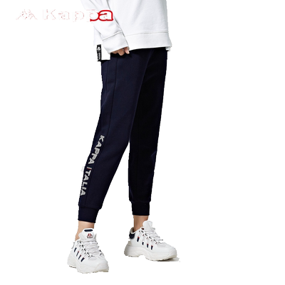 卡帕店铺推荐kappa小脚运动长裤