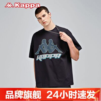 Kappa卡帕下野联名短袖男运动T恤夏季休闲半袖K0B12TD71X