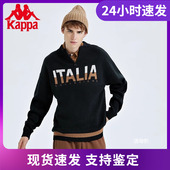 Kappa卡帕套头衫 情侣男女半拉链毛衣提花针织外套K0CZ2LT20D