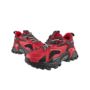 Kappa卡帕艺术家联名情侣男女复古跑鞋老爹鞋-K0AW5MM09D