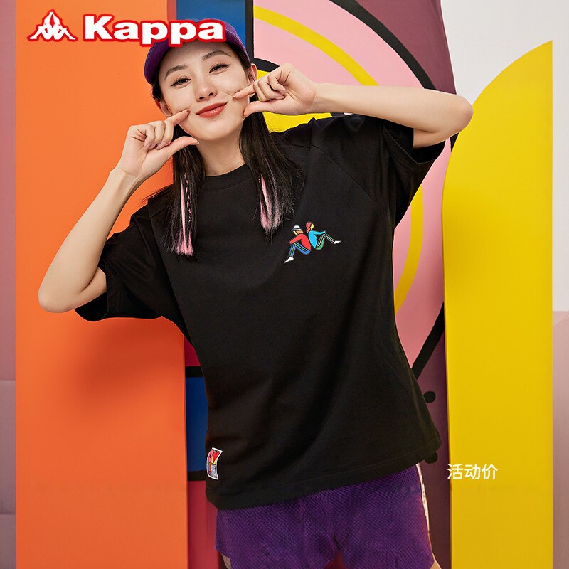 卡帕爆款kappa艺术家联名短袖t恤