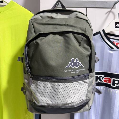 Kappa卡帕背靠背双肩包男女款休闲学院书包