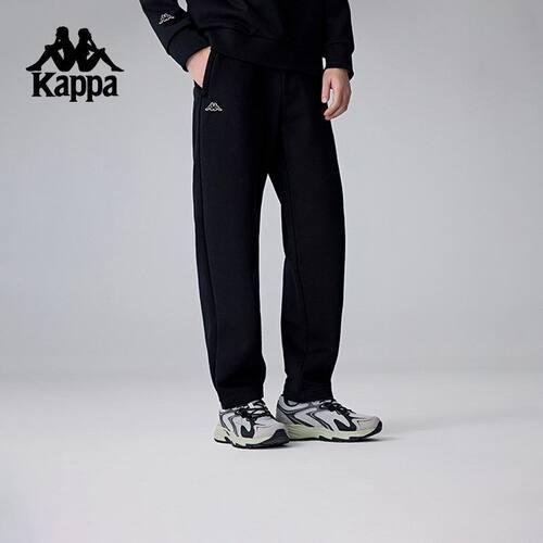 Kappa卡帕背靠背新款运动长裤男休闲直筒裤