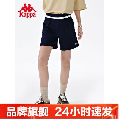 Kappa卡帕短裤新款女休闲三分裤时尚A字运动短裤夏 K0D42DY60D