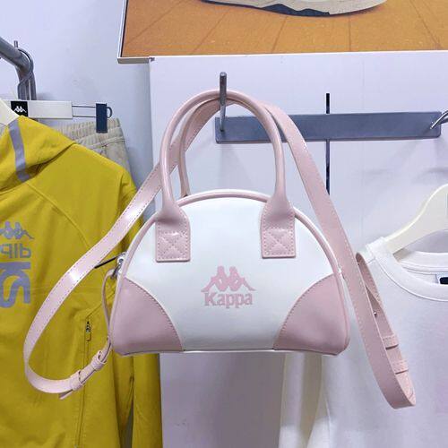 Kappa卡帕背靠背单肩包女款拎包斜挎包休闲