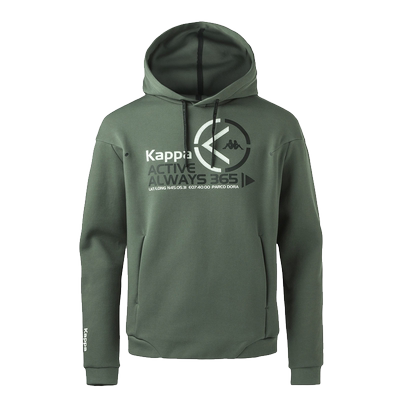 Kappa卡帕男款休闲套头帽衫运动上衣春季新品|K0812MT03