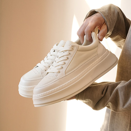 2026春季款高品质真皮百搭休闲鞋