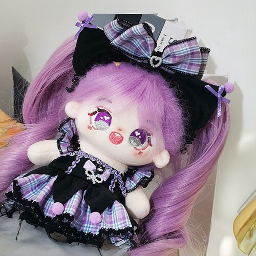 棉花娃娃正版送衣服无属性