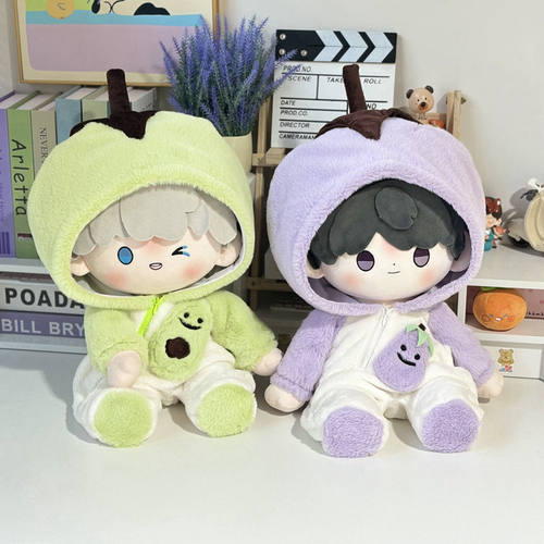 40cm娃衣水果连体睡衣休闲宽松款