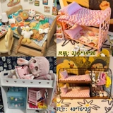 Хлопковая кукла, мебель, маленький двухэтажный комплект, 20см