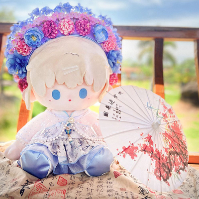 40cm古风簪花国风古装汉服娃衣