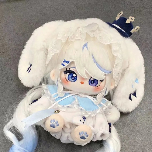 芙宁娜属性同人玩偶20cm有骨裸娃