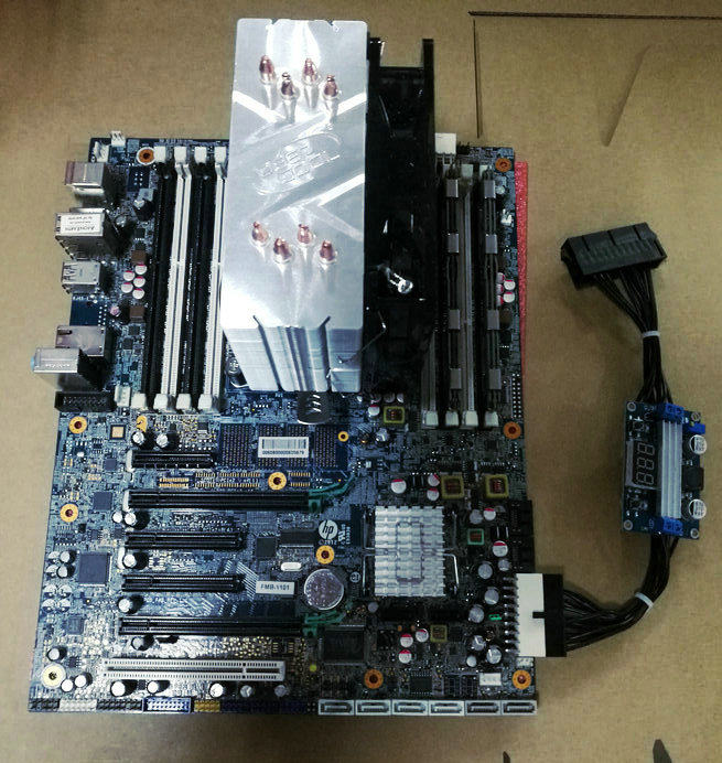 hp z420 z620 x79主板e5 2660 2670八核cpu 16g ddr3套装带风扇