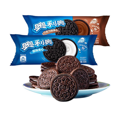 奥利奥饼干58g片装巧克力夹心