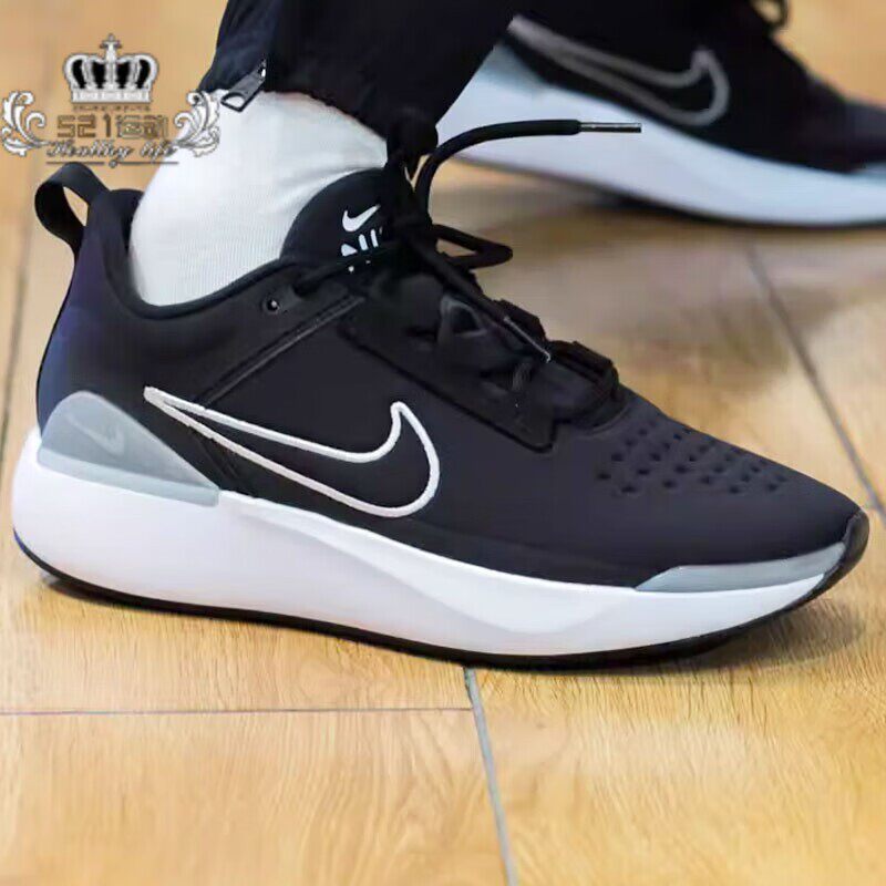 NIKE耐克E-Series 1.0男子黑色减震透气低帮休闲跑步鞋DR5670-001