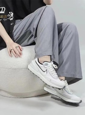 NIKE耐克Waffle One男子复古防滑减震低帮运动休闲鞋DO9782-001