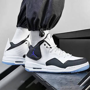 Jordan 23皮革防滑中帮复古休闲运动篮球鞋 AR1000 104 Courtside