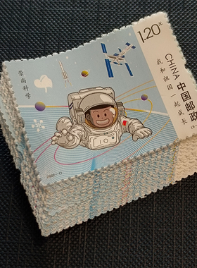 我和我的祖国一起成长 120分80分打折寄信邮票可邮寄贴包裹收藏