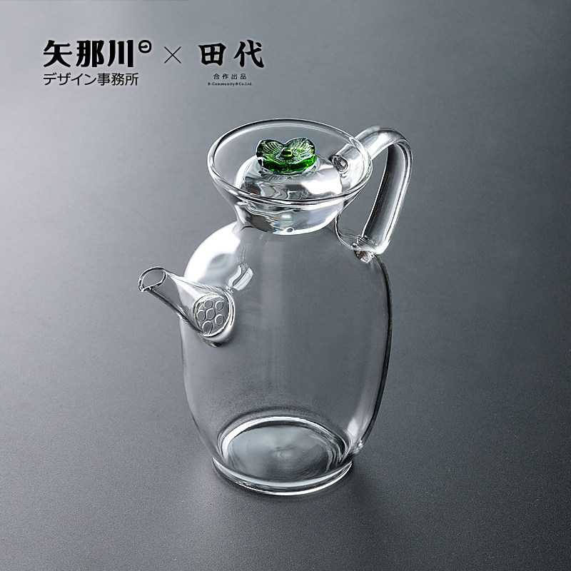 田代仿宋玻璃壶耐热茶壶家用泡茶壶茶杯套装绿茶小青柑功夫茶专用