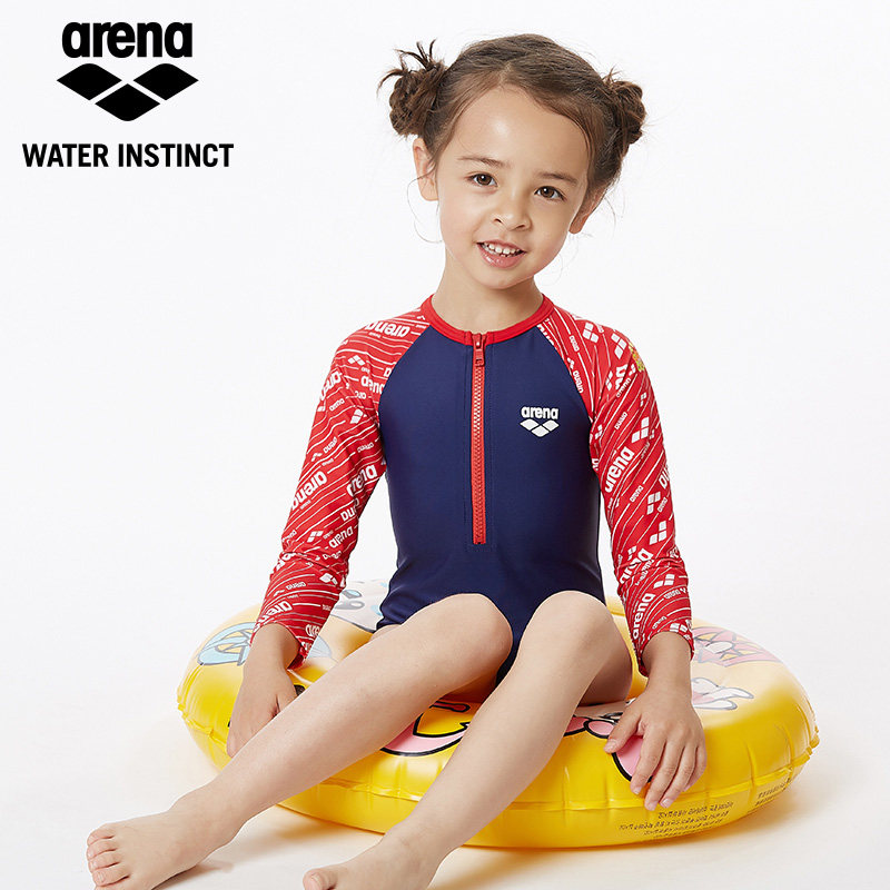 arena阿瑞娜三角装备儿童泳衣