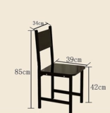 Специальное предложение стальное и деревянное компьютерное стол простые рабочие столы письменного стола для домашнего обучения. Простой столик ресторан может быть сформулирован