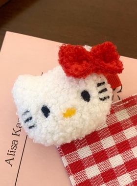 NO FORGET |红色可爱小发夹发圈