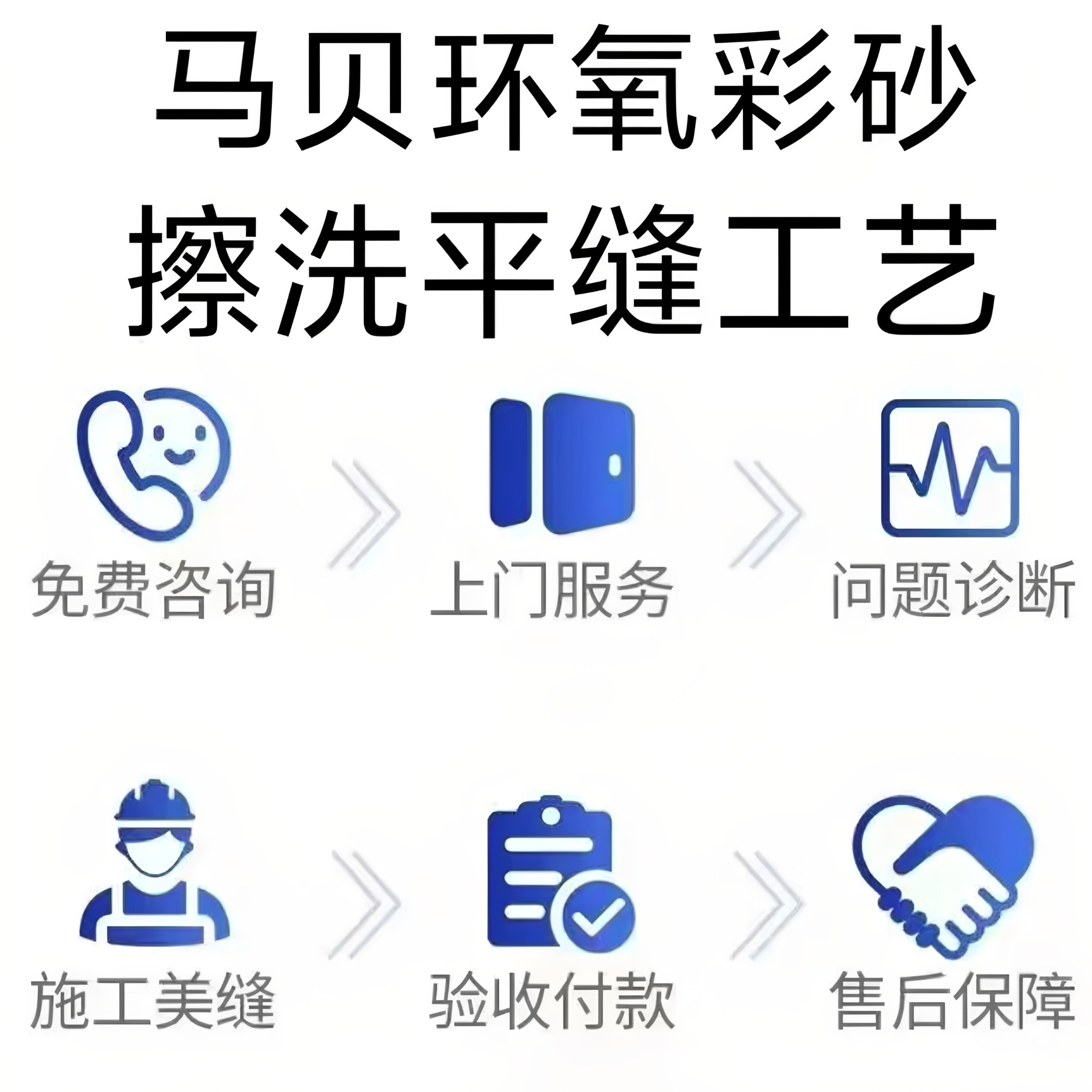 杭州进口马贝环氧彩砂包调色平缝瓷砖美缝聚脲美缝收口胶包工包料
