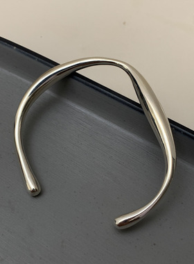 重工不规则几何ins小众冷淡手镯