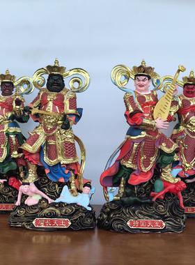 四大天王神像树脂广目天王 持国天王增长天王多闻天王树脂佛像