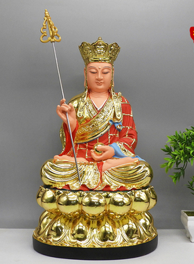 地藏王菩萨树脂彩绘佛像