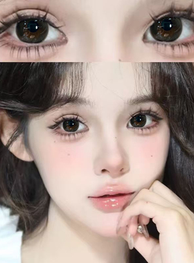 sweetcolor好运卡美瞳年抛黑色素颜日常自然纯欲同款隐形眼镜DTB