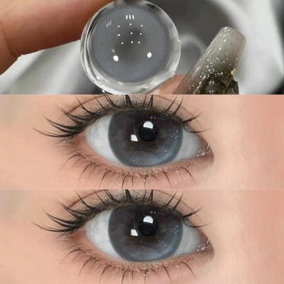 无锁边百搭自然氛围感大直径半年抛隐形眼镜美瞳含水量高正品sk
