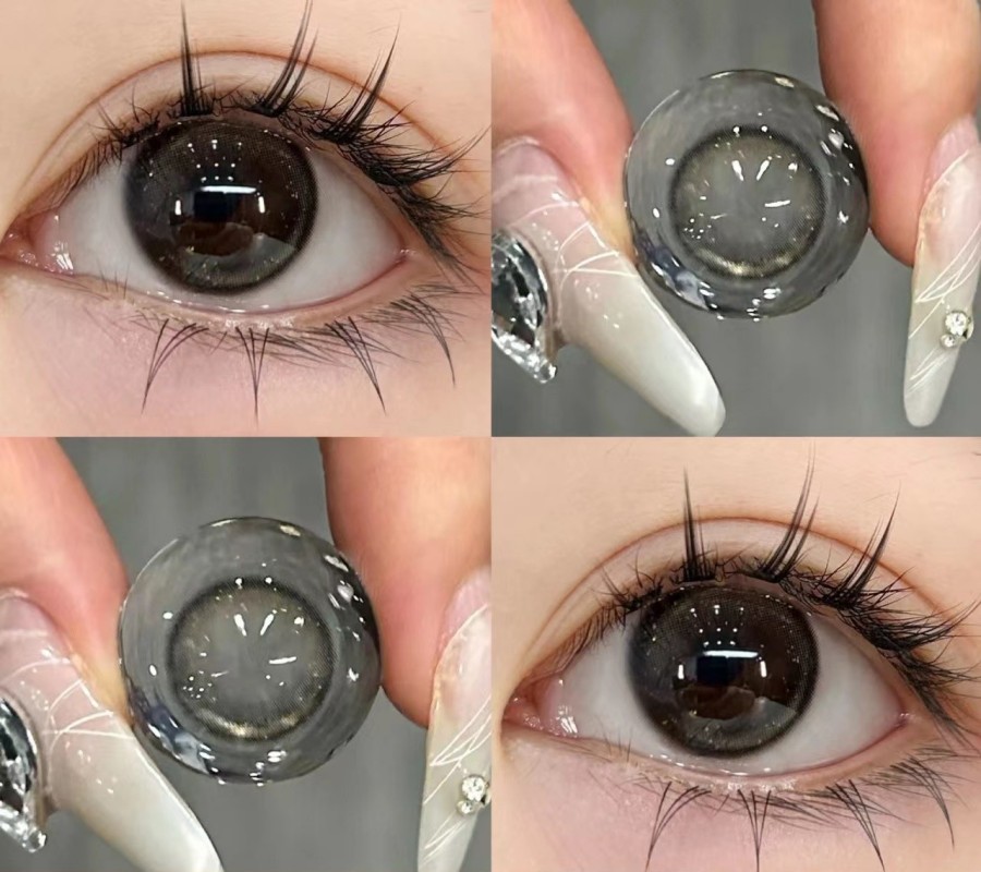 顺丰包邮】SADIN  LENS美瞳婚纱照自然款半年抛大直径隐形眼镜sk高性价比高么？