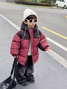 男女童棉服冬装25新款儿童洋气加厚加绒羽绒棉衣冬季保暖棉袄外套