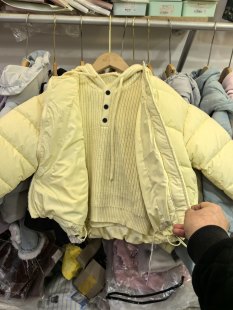 2026款女中童棉衣二件套冬季宝宝棉服加厚保暖外套儿童韩版休闲