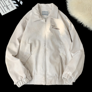 2024秋冬皮衣外套机车外套飞行服皮夹克 JK03-P148图片