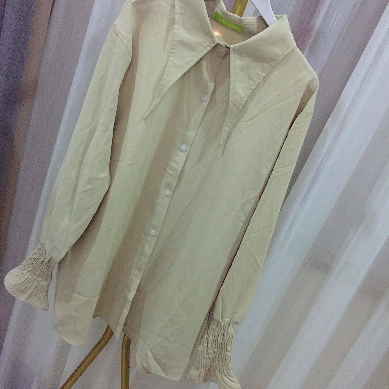 customized designer Long sleeve pagoda sleeve shirt French Retro A small minority Base coat special counter quality jacketin the Women's clothing/Boutique , Shirt  category - from Buy2taobao.com to provide professional Taobao agent buy service