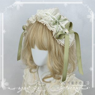 手作多色洛丽塔发带发夹 搭配lolita小缎带小物芭蕾风百搭发饰