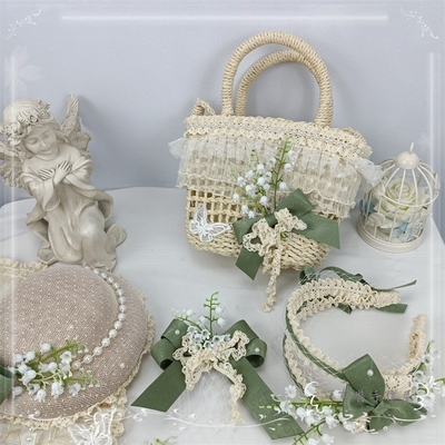 铃兰套装发箍发夹洛丽塔配饰