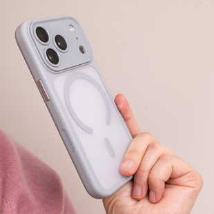 千久iphone17pro手机壳适用苹果17磨砂透明保护套iphone17promax磁吸TPU软硅胶高级AI相机拍照键镜头精孔全包