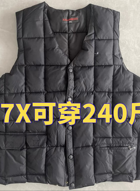 160-240斤中老年棉马甲男秋冬爸爸羽绒棉马甲大码棉马夹坎肩背心
