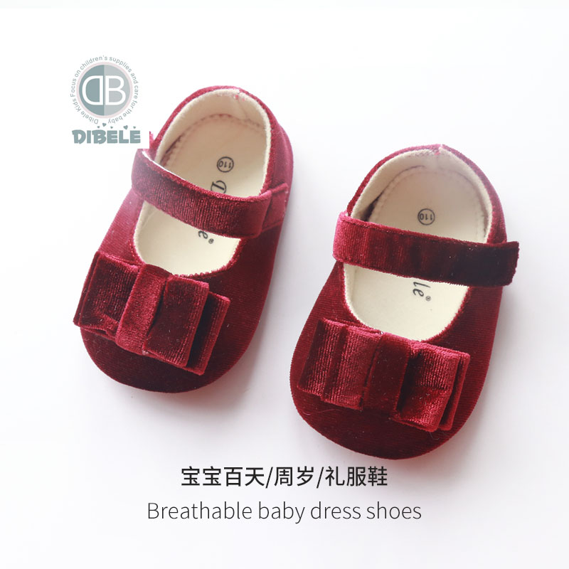 2022春秋礼服公主鞋防滑软底